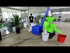 Máquina de molino de arroz portátil de 700 kg/h Capacidad con ascensor